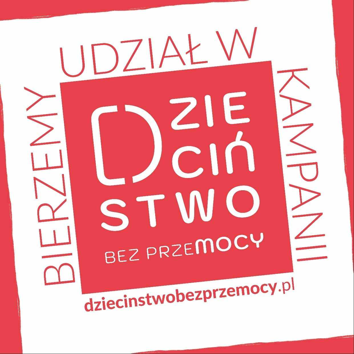 Plakat dzieciństwo bez przemocy