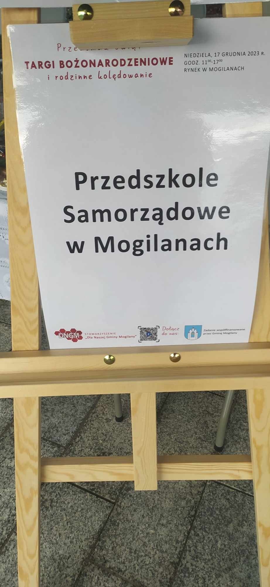 afisz przedszkola mogilany